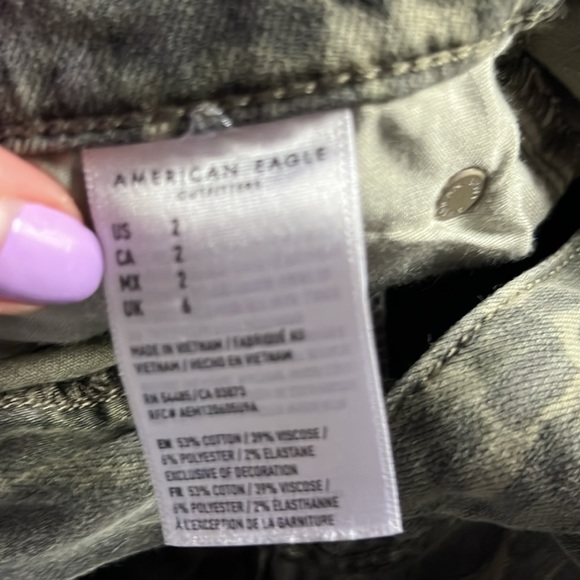 camo jean skirt - Picture 3 of 4